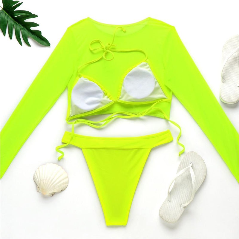 Maillot de Bain Ensemble 3 Pièces