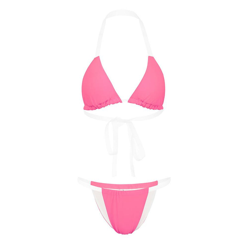 Maillot de Bain Trois Pièces Sexy Bikini Manches Longues