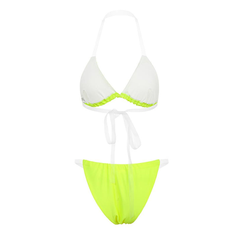 Maillot de Bain Trois Pièces Sexy Bikini Manches Longues