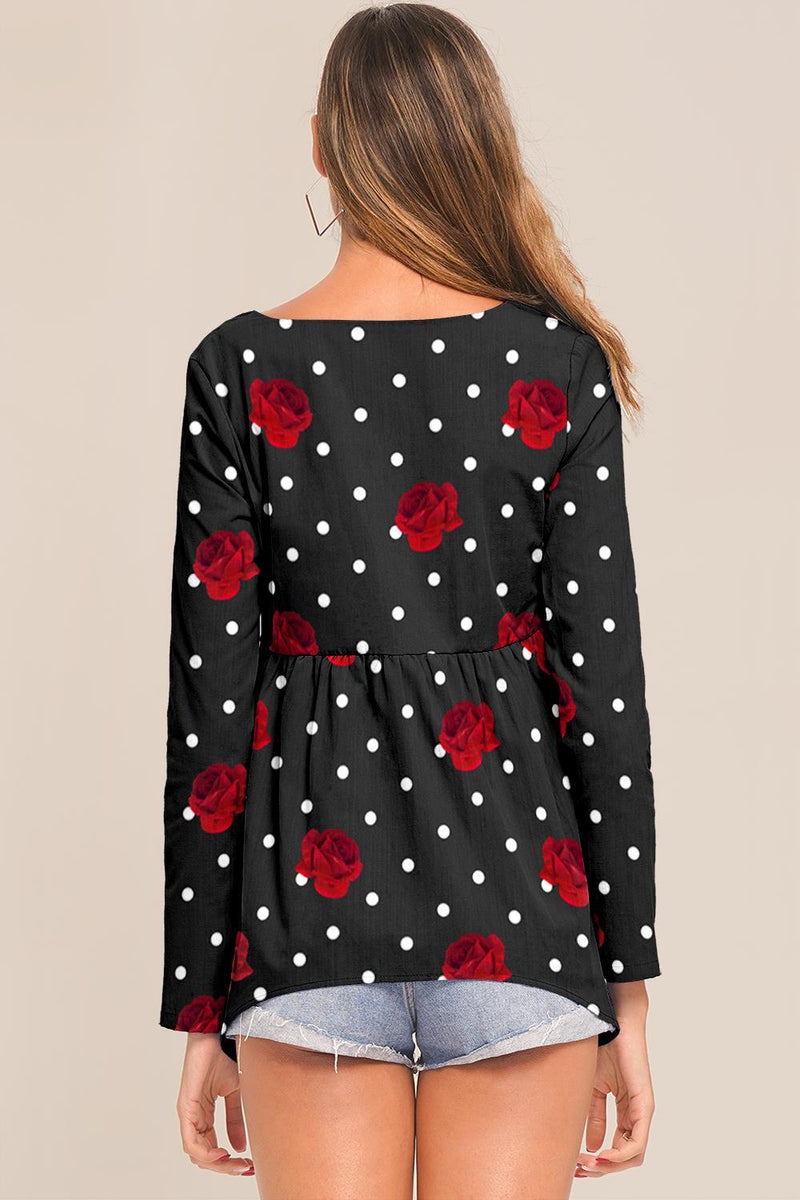 Tops Imprimé Floral Tunique Ample