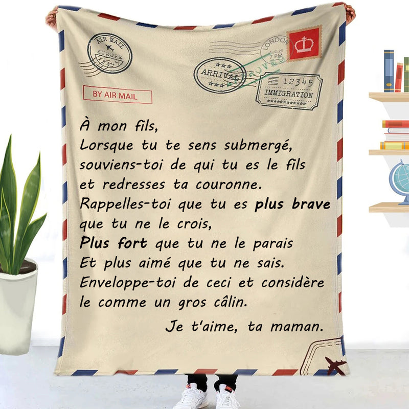 À ma Fille | Fils, Couverture de Lettre à la Famille