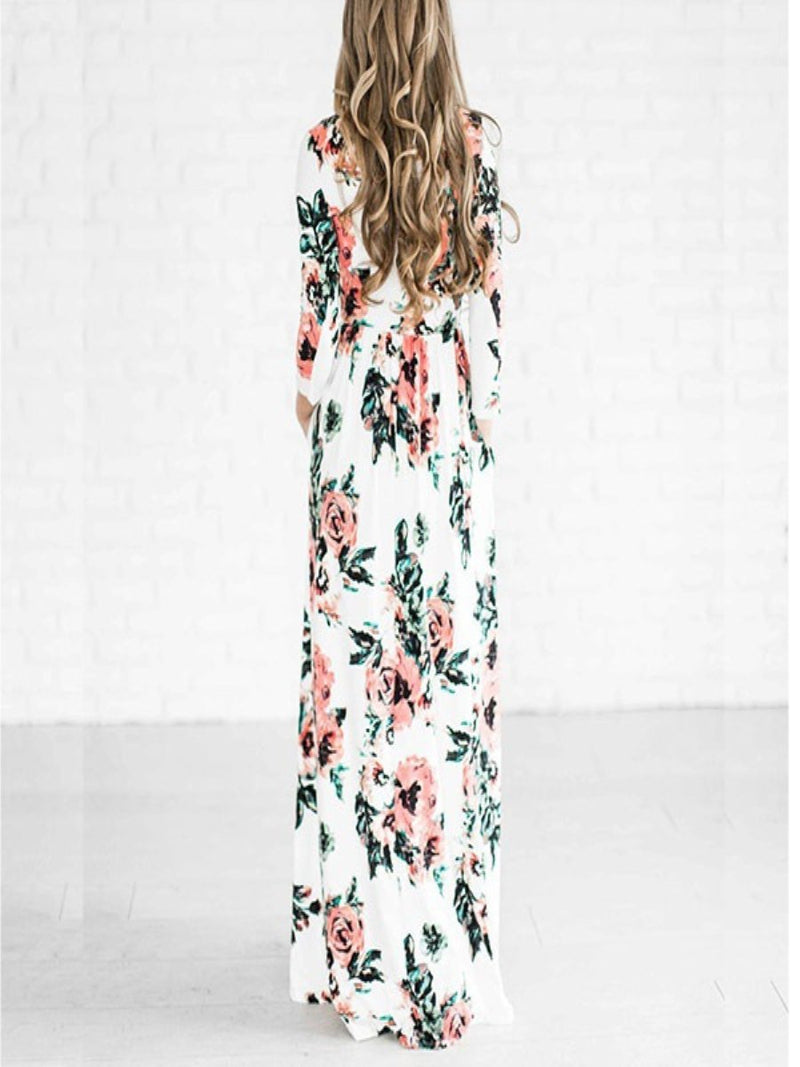 Robe à Imprimé Floral