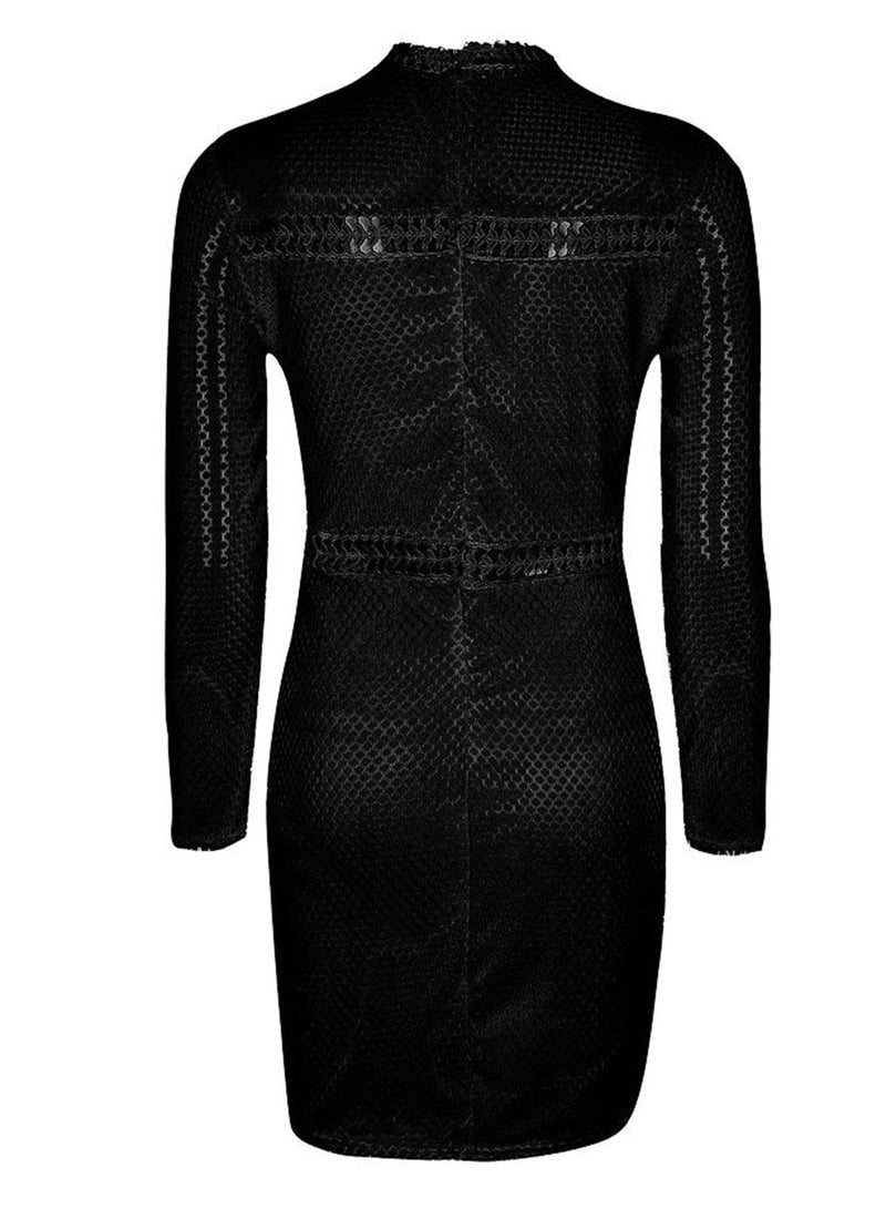 Long Sleeve Bodycon Dress - CA Mode