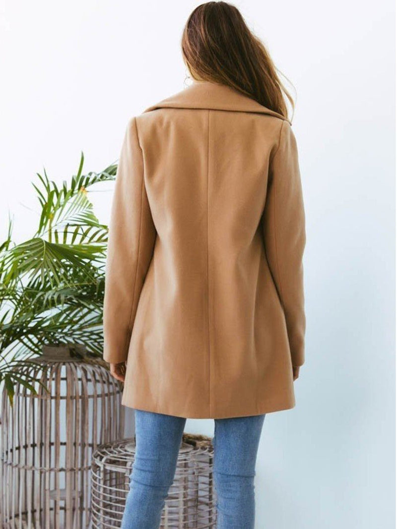 Manteau d'hiver Décontracté et à la Mode Kaki - CA Mode