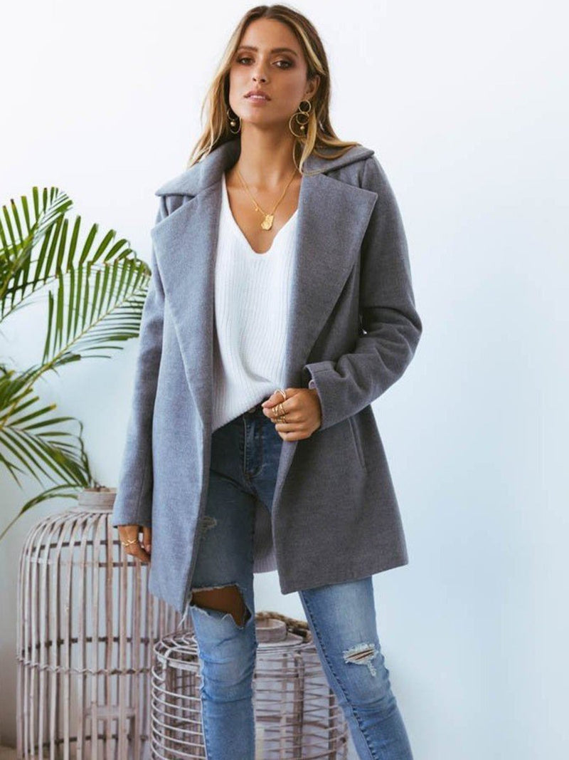 Manteau d'hiver Décontracté et à la Mode Kaki - CA Mode