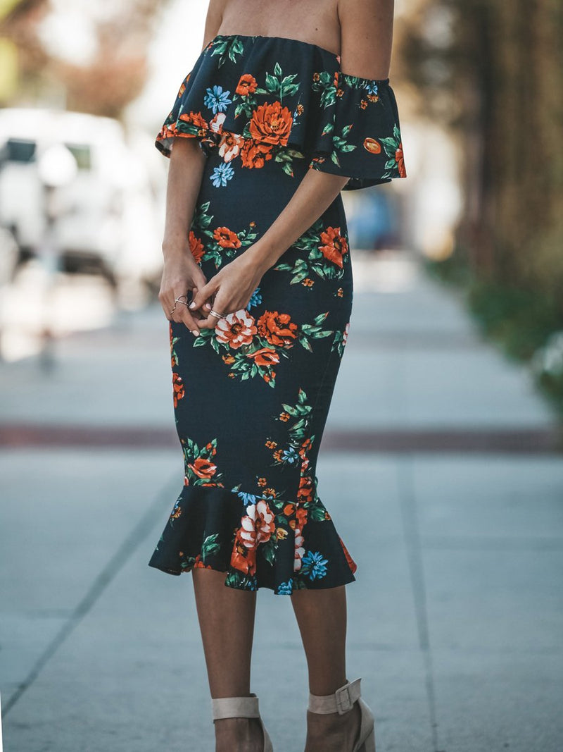 Robe à Imprimé Floral