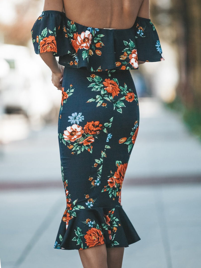 Robe à Imprimé Floral