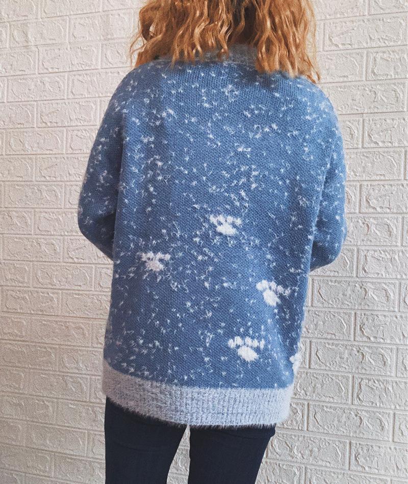 Pull de Noël Décontracté Manches Longues