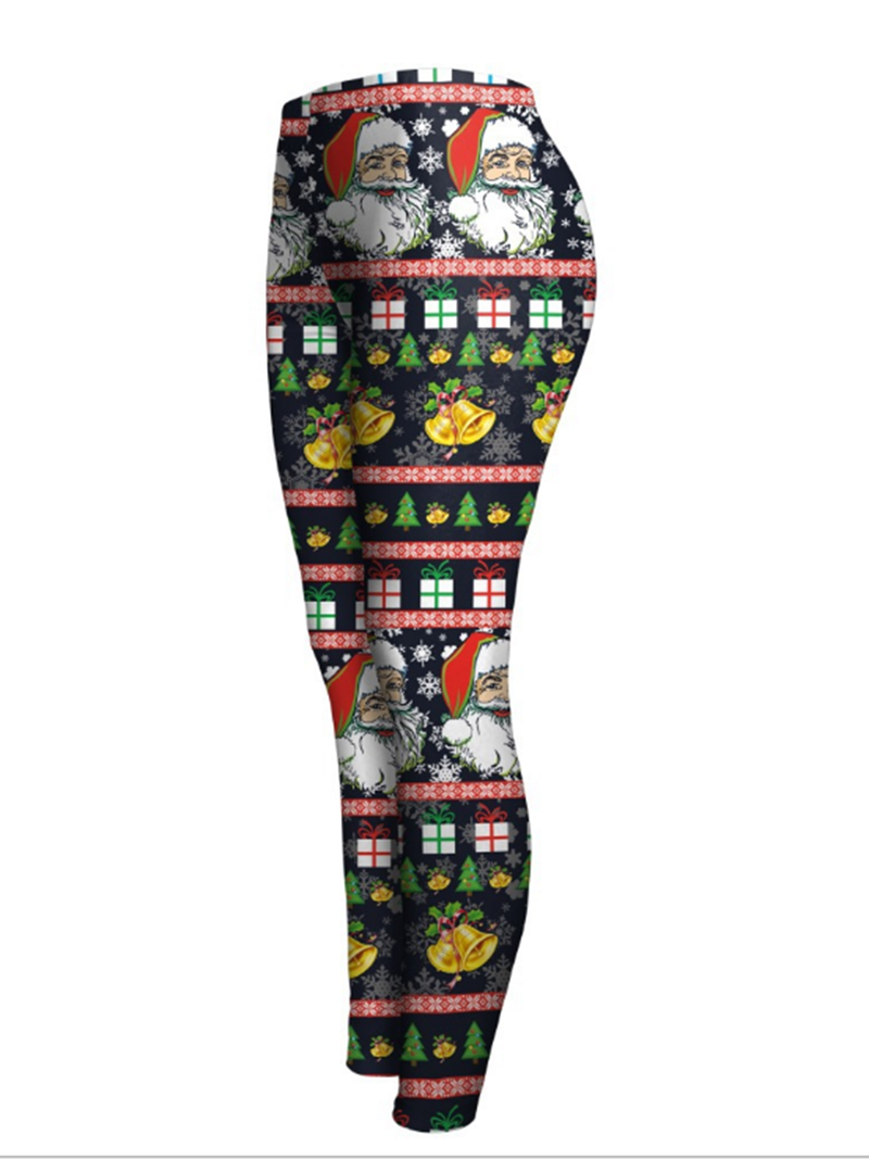 Pantalon à Imprimé de Noël