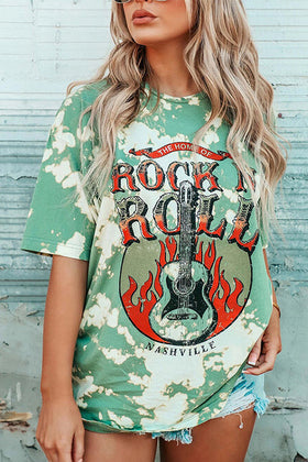 Tie Dye Nashville Rock Tee