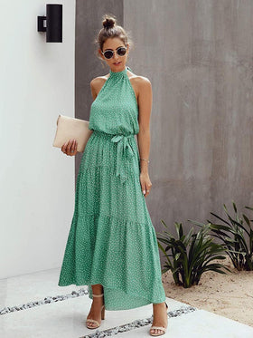 Robe Maxi Dos Nu Longue