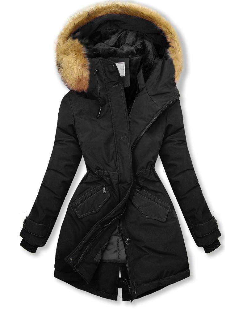 Fashion Warm Plush Hooded Jacket