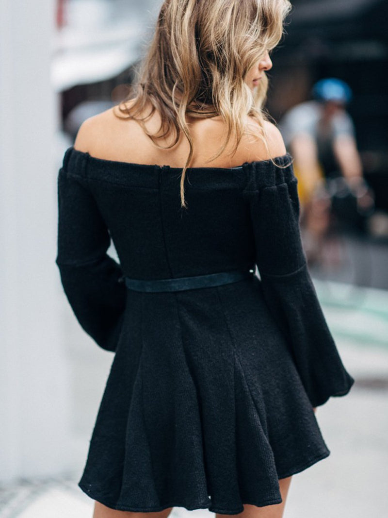 新款下架Mini Robe à Epaules Dénudées