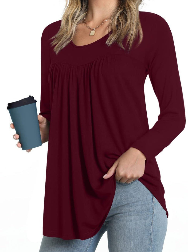 Women's Blouses Casual Chiffon V Neck Blouse