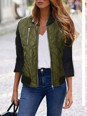 Women's Jackets Fashion Zipper Personality Jacket